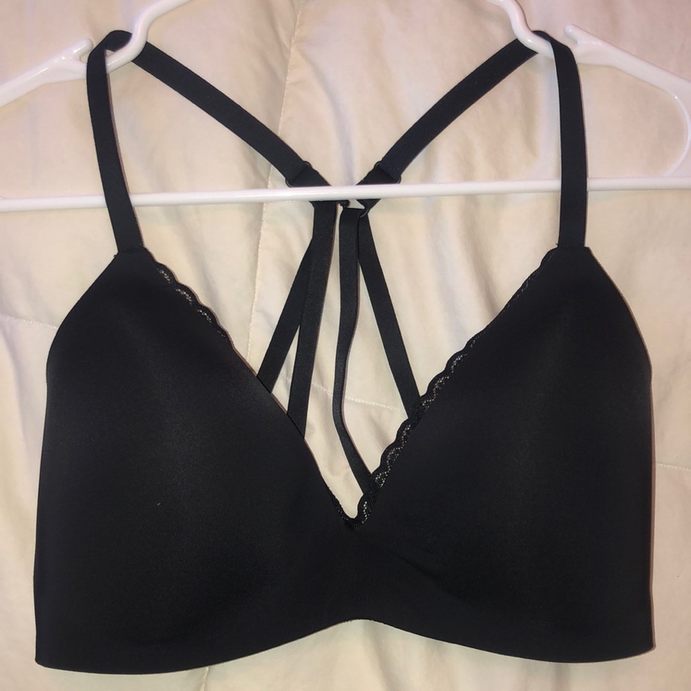Aerie everyday wireless bra- black 34D